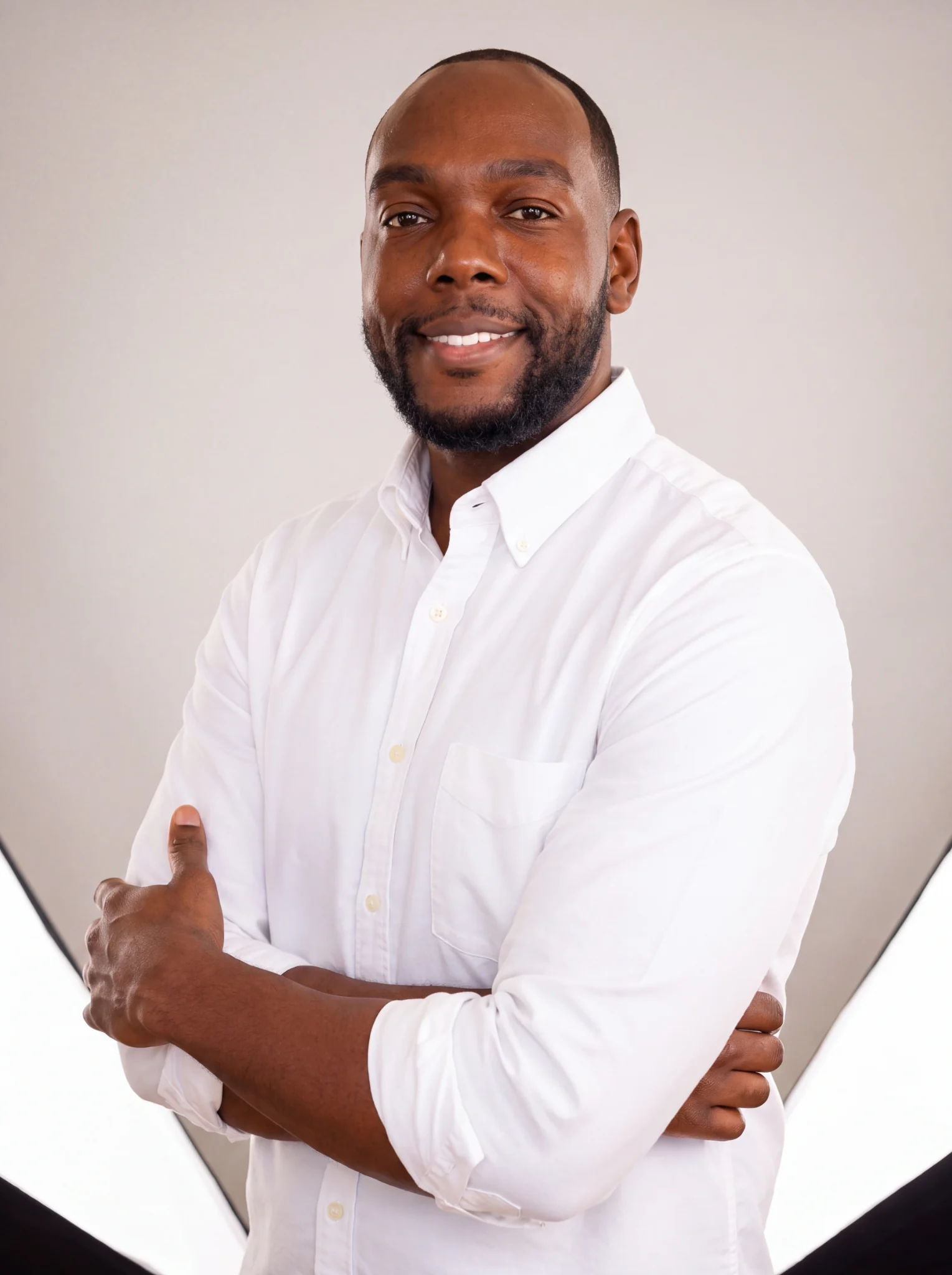 Estimé Aristomene, Jr., founder and principal engineer of AiQorx